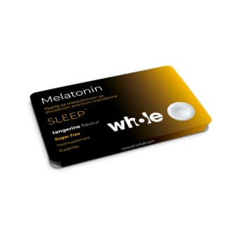 Whole Melatoniin Sleep mandariinimaitselised pastillid 1mg N15