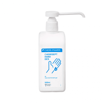 Chemisept Hand Des antiseptiline geel kätele pumbaga 500 ml