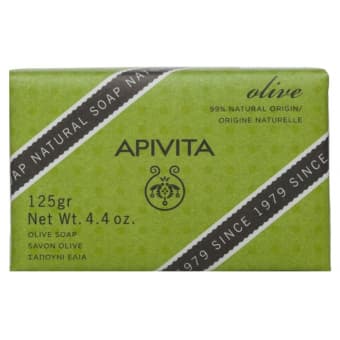 Apivita Natural Soap Geranium & Olive мыло 125 г