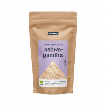 ICONFIT mahe Ashwagandha pulber 150 g