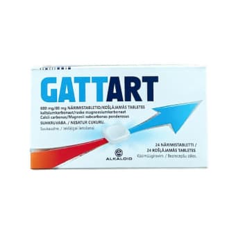 GATTART NÄRIMISTBL 680MG+80MG N24