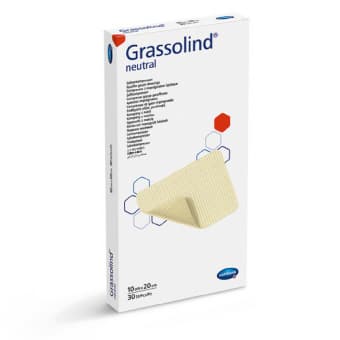 Hartmann Grassolind Neutral salvside haavavõrk 10x20cm steriilne N30