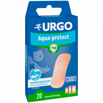 Urgo Aqua-Protect водостойкий пластырь, 3 размера N20