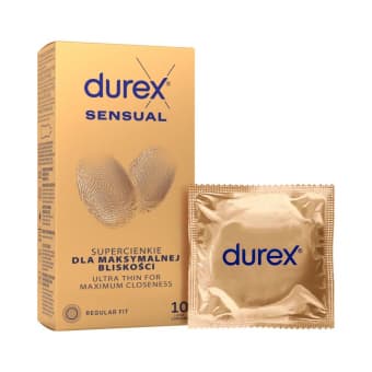 Durex Sensual kondoomid N10
