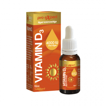 Pro Expert Vitamiin D 4000IU tilgad 10 ml