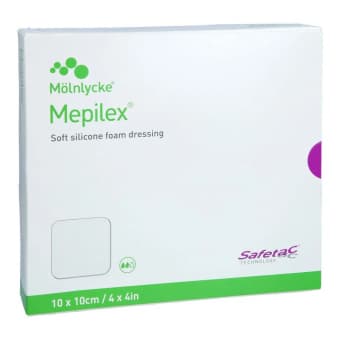 Mepilex steriilne silikoonhaavapadi 10x10cm N5