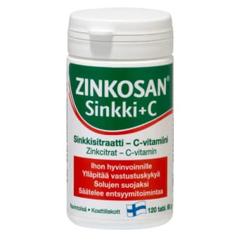 Zinkosan Цинк + C витамин  N120