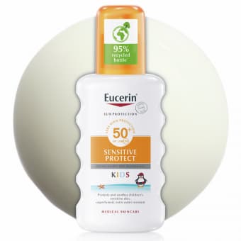 Eucerin Sun Sensitive Protect Kids päikesekaitsesprei lastele SPF50+ 200 ml