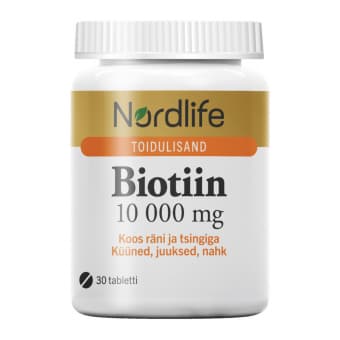Nordlife Биотин 10000 таблетки N30