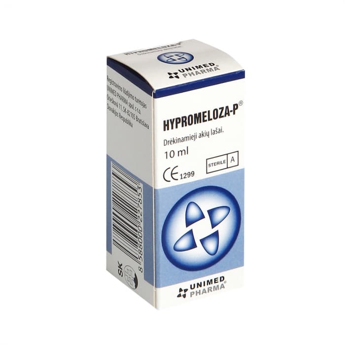 Hypromeloza-P 0,5% silmatilgad 10 ml-1
