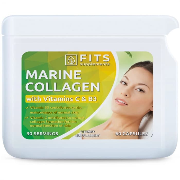 FITS Merekollageen C- ja B3-vitamiinidega N60
