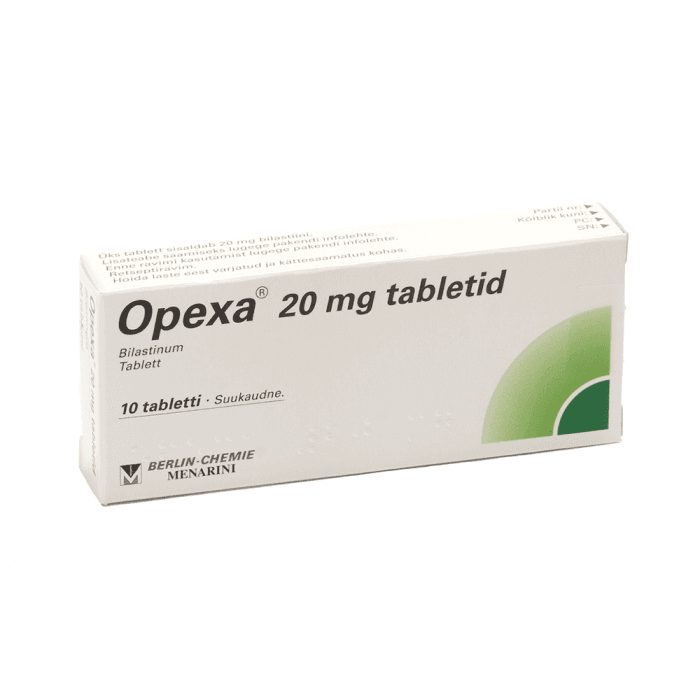OPEXA TBL 20MG N10