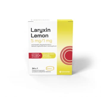 LARYXIN LEMON LOSENG 5MG/1MG N24