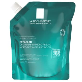 La Roche-Posay Effaclar puhastav ja kooriv näogeel täitepakend 400 ml