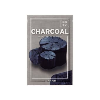 THE SAEM Natural Charcoal puhastav kangasmask söepulbriga