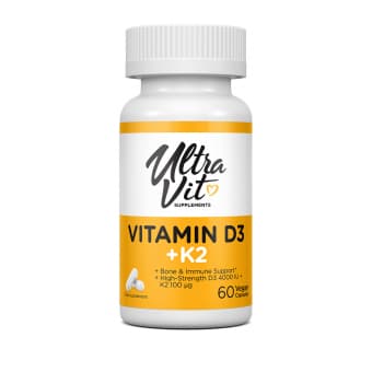 UltraVit Vitamin D3 4000IU + K2 kapslid N60