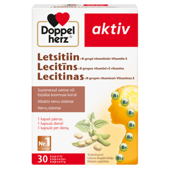 Doppelherz Aktiv Letsitiin 500mg tabletid N30