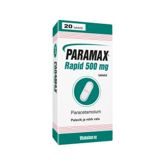 PARAMAX RAPID TBL 500MG N20