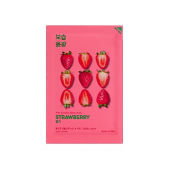 Holika Holika Pure Essence Mask Sheet - Strawberry тканевая маска для лица с клубникой 20 мл