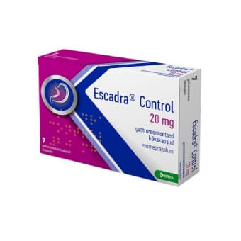 ESCADRA CONTROL GASTRORESIST. KÕVAKAPS 20MG N14