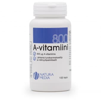 Natura Media Vitamiin A 800µg N100