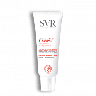 SVR Cicavit+ SPF50+ taastav kreem kahjustunud naha kaitsmiseks päikese eest 40 ml