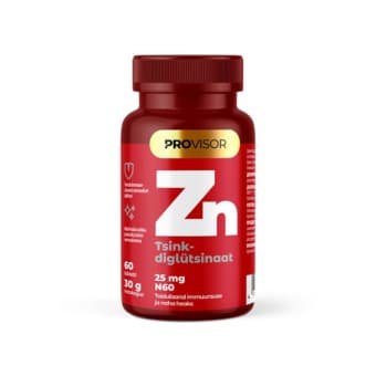 Provisor Tsinkdiglütsinaat 25mg N60