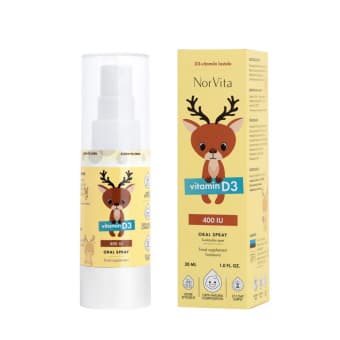 NorVita пероральный спрей с витамином D3 для младенцев 400 IU 30 мл