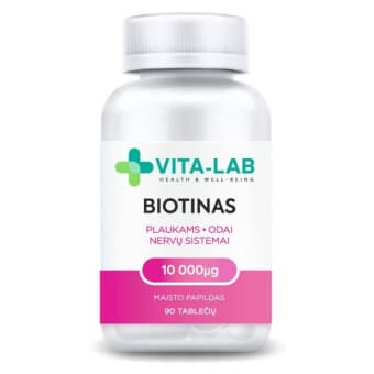 VITA-LAB Biotiin 10000µg таблетки с биотином N90