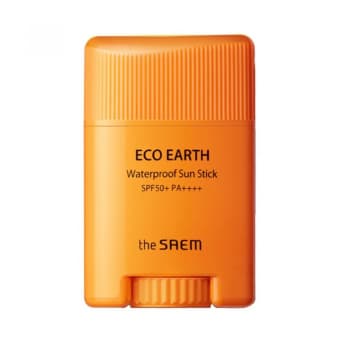 THE SAEM Eco Earth Waterproof Sun Stick SPF50+ veekindel päikesekaitsepulk 17 г
