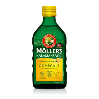 Möller's рыбий жир с лимоном 250 мл