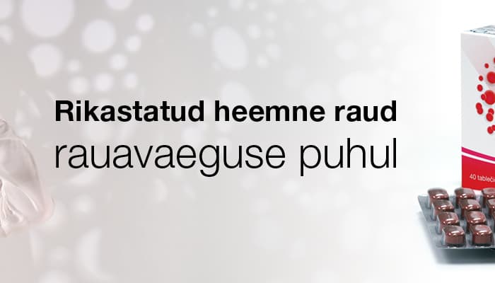 Richter Ferrobio: mis rolli mängib raud meie organismis?