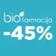 <p><strong>BIOFARMACIJA brändinädal -45% alates 15€ ostust koodiga: BIOFARMACIJA</strong></p>
<p>Pakkumine kehtib e-apteegis 13.07-19.07.2026 23:59. Korraga saab kasutada vaid ühte koodi.</p>