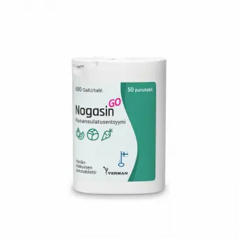 Nogasin Go 600GaIU närimistabletid N50