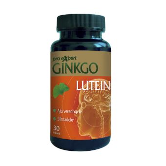 Pro Expert Ginkgo Lutein tabletid N30