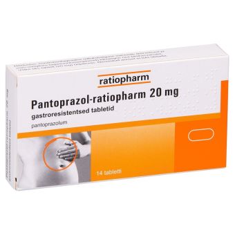 PANTOPRAZOL-RATIOPHARM GASTRORESISTENTSED TBL 20MG N14