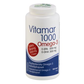 Vitamar 1000mg Omega-3 kapslid+e-vit extra strong N100