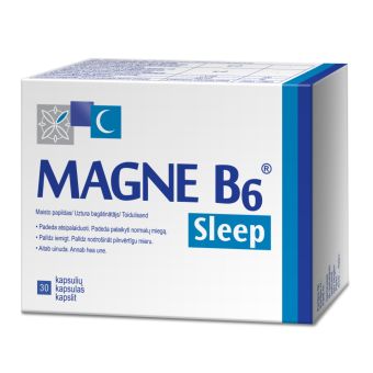 Magne B6 Sleep kapslid 50mg N30