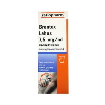 Brontex lahus suukaud. lah. 7.5MG/ML N1 100 мл