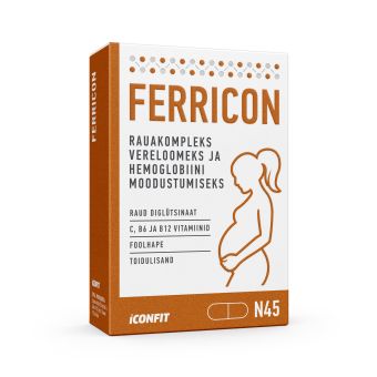 ICONFIT Ferricon - rauakompleks rasedatele N45