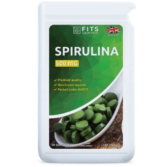 FITS Spirulina 500 mg N180