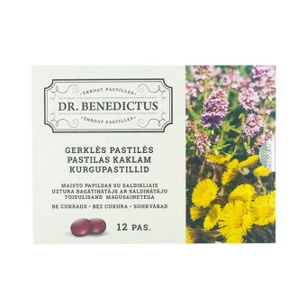 Dr. Benedictus kurgupastillid N12