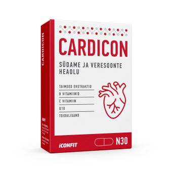 ICONFIT Cardicon - südame ja veresoonte heaoluks N30