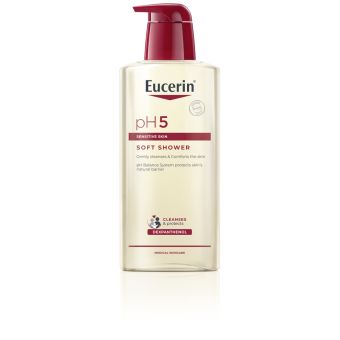 Eucerin pH 5 õrn dušigeel kuivale ja tundlikule nahale 400 ml