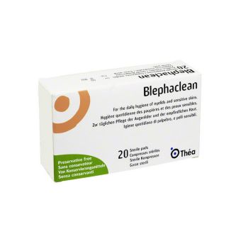 Blephaclean silmade ja ripsmete puhastuslapid alates 3. elukuust N20