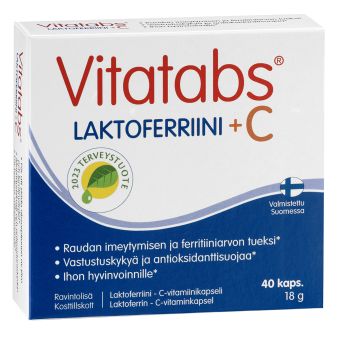 Vitatabs Laktoferriini + C kapslid N40