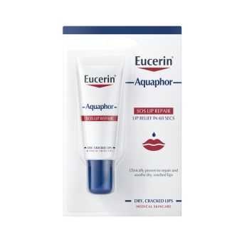 Eucerin Aquaphor Sos Lip Balm huulepalsam 10 ml