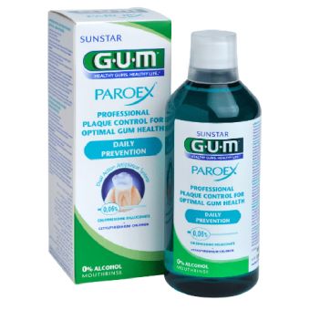 Sunstar Gum Paroex CHX 0,06% kloorheksidiiniga suuvesi 500 ml