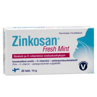 Zinkosan Fresh Mint tabletid N20