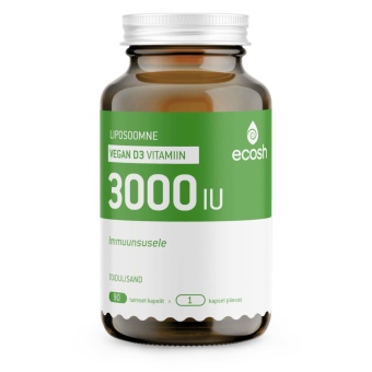 Ecosh Liposoomne Vegan D3-vitamiin N90